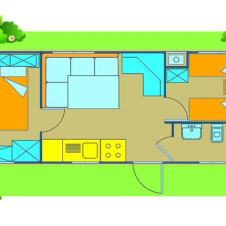 Happy Camp Mobile Homes In Karda Beach Camping Corfu  Exterior photo